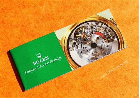 rolex factory service.